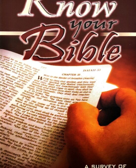 Know Your Bible